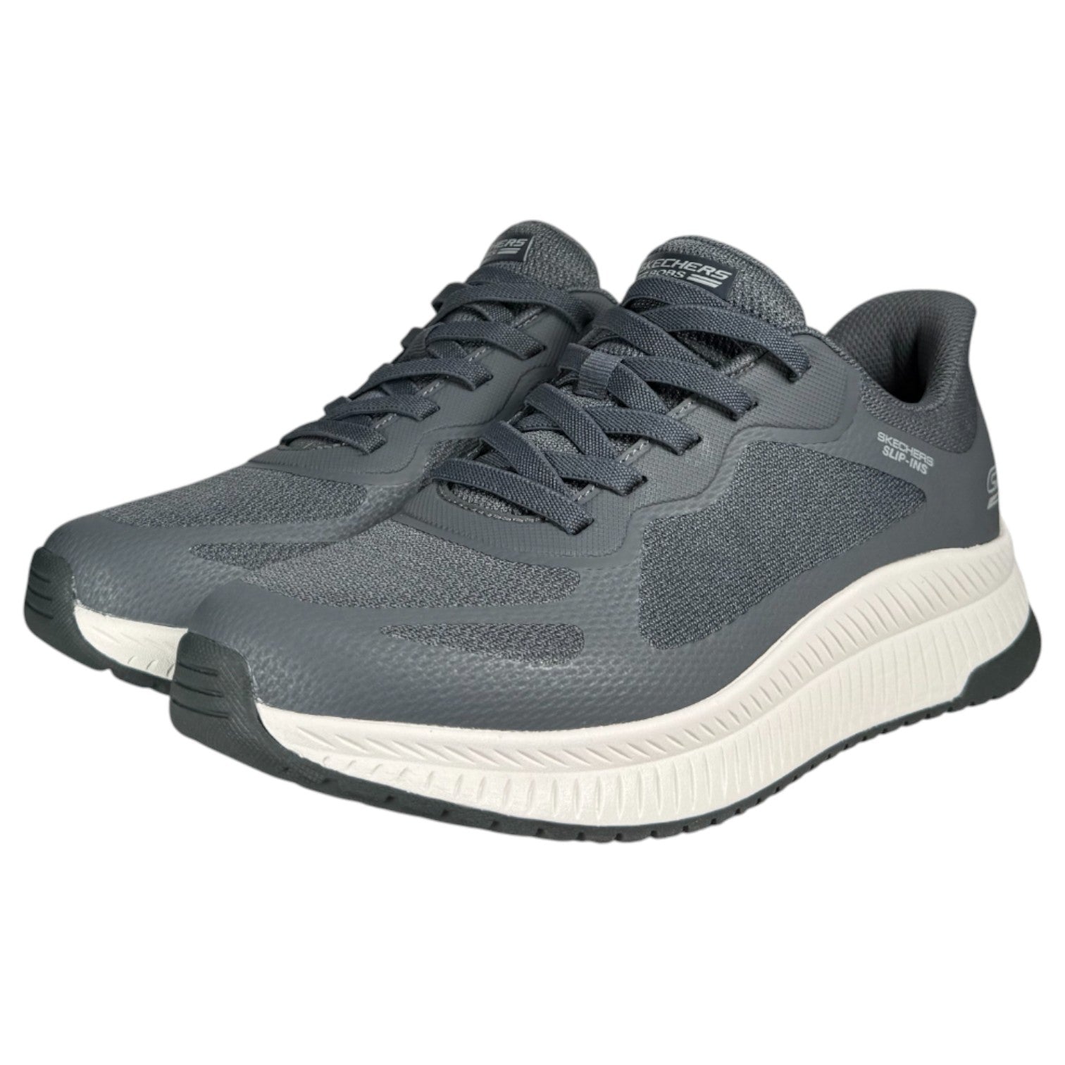 Zapatillas Skechers Slip-ins: BOBS Sport Squad Chaos 4 118423 Gris - imagen 4