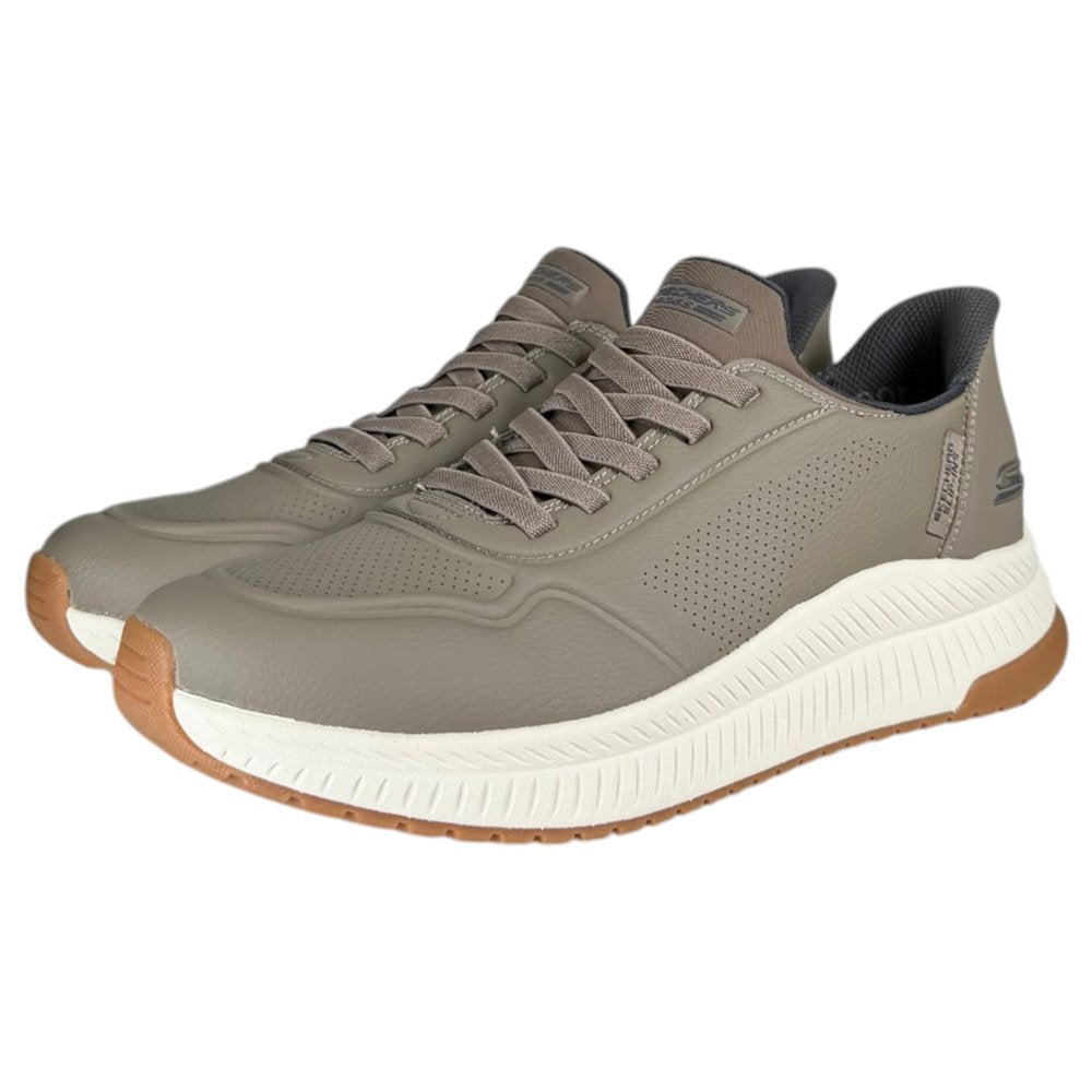 Zapatillas Skechers Slip-ins: BOBS Squad 4 - Direct Step 118424 Taupe - imagen 5