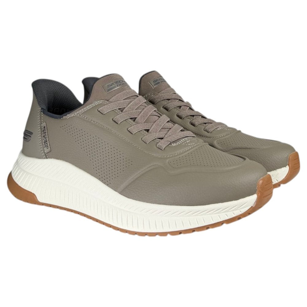 Zapatillas Skechers Slip-ins: BOBS Squad 4 - Direct Step 118424 Taupe - imagen 4