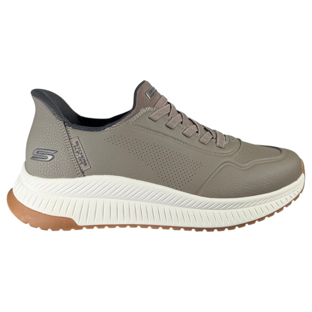 Zapatillas Skechers Slip-ins: BOBS Squad 4 - Direct Step 118424 Taupe - imagen 1