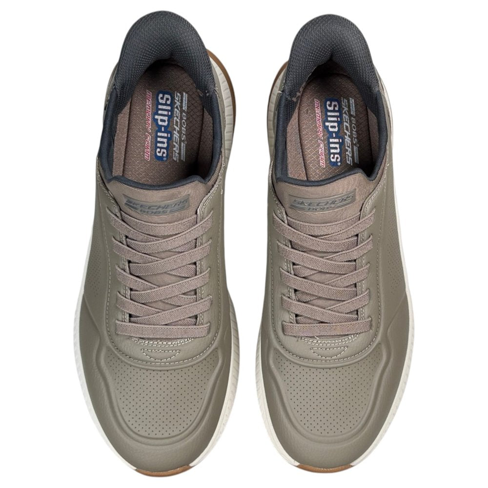 Zapatillas Skechers Slip-ins: BOBS Squad 4 - Direct Step 118424 Taupe - imagen 3