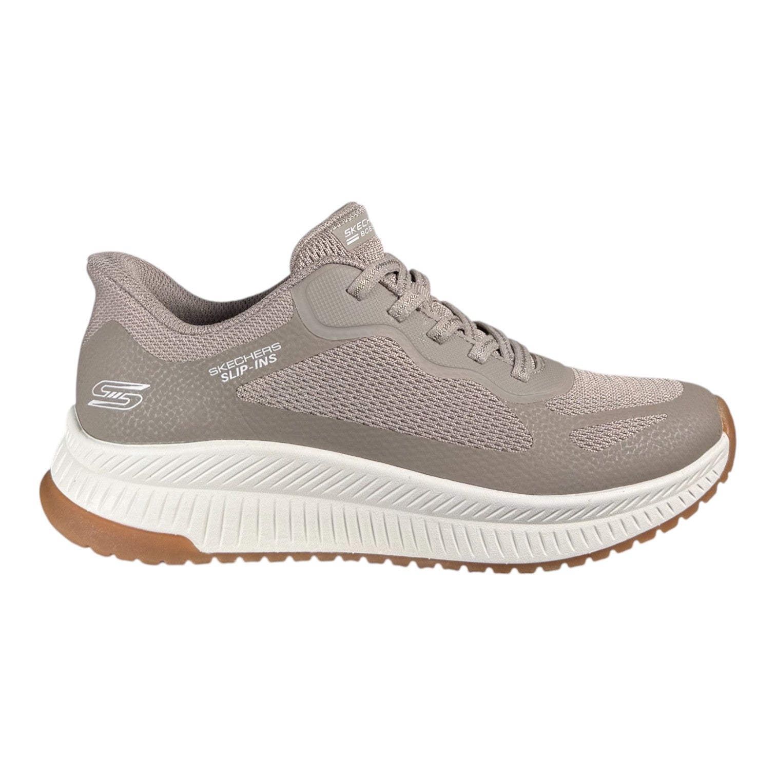 Zapatillas Skechers Slip-ins: BOBS Squad 4 - Staple Look 117624 Taupe - imagen 1