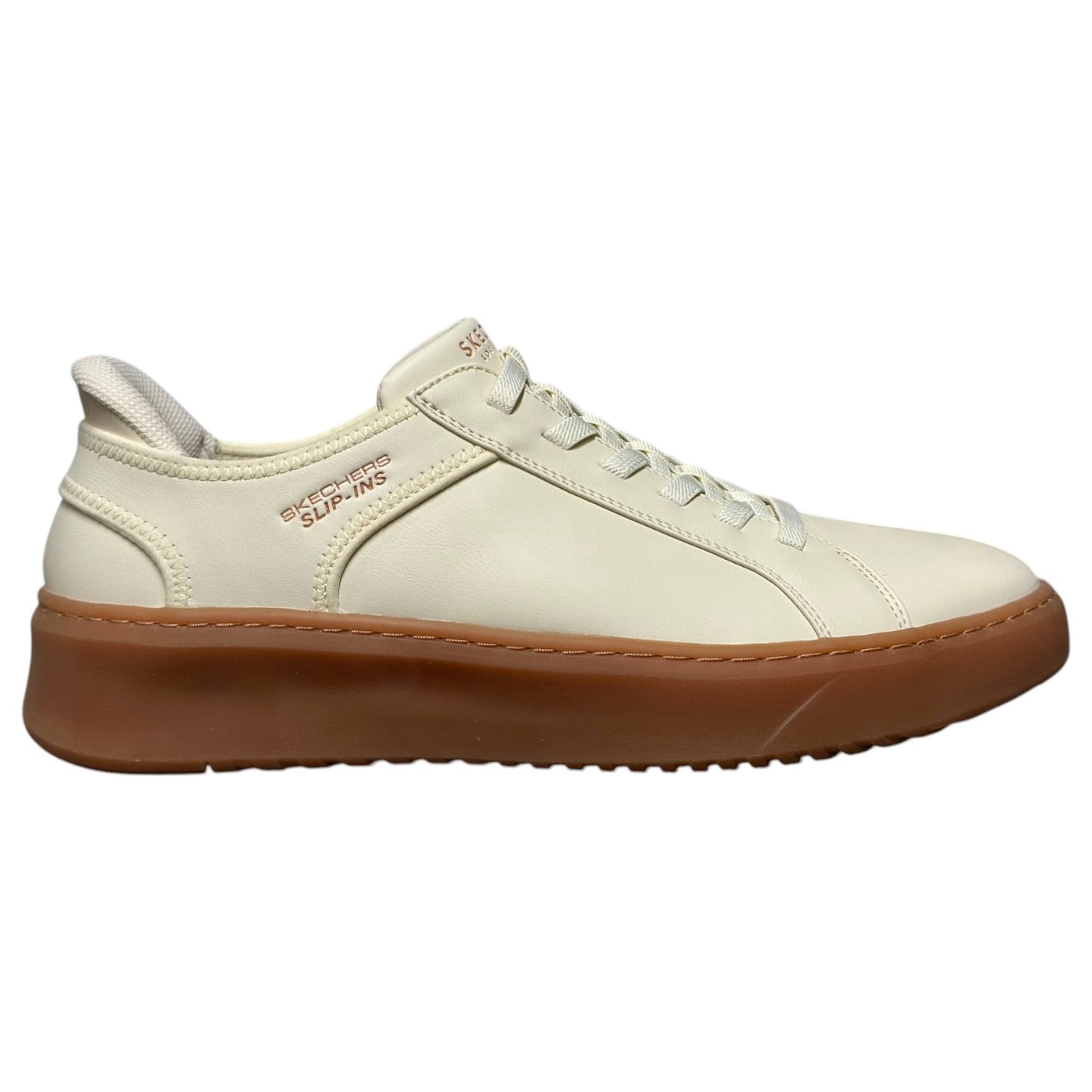 Zapatillas Skechers Slip-ins: Court Break - Double Vented 183177 Crudo - imagen 1