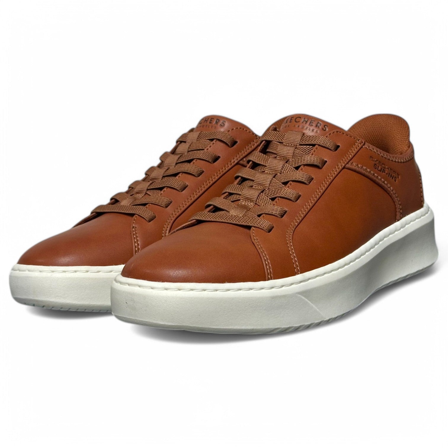 Zapatillas Skechers Slip-ins: Court Break - Double Vented 183177 Cuero - imagen 3