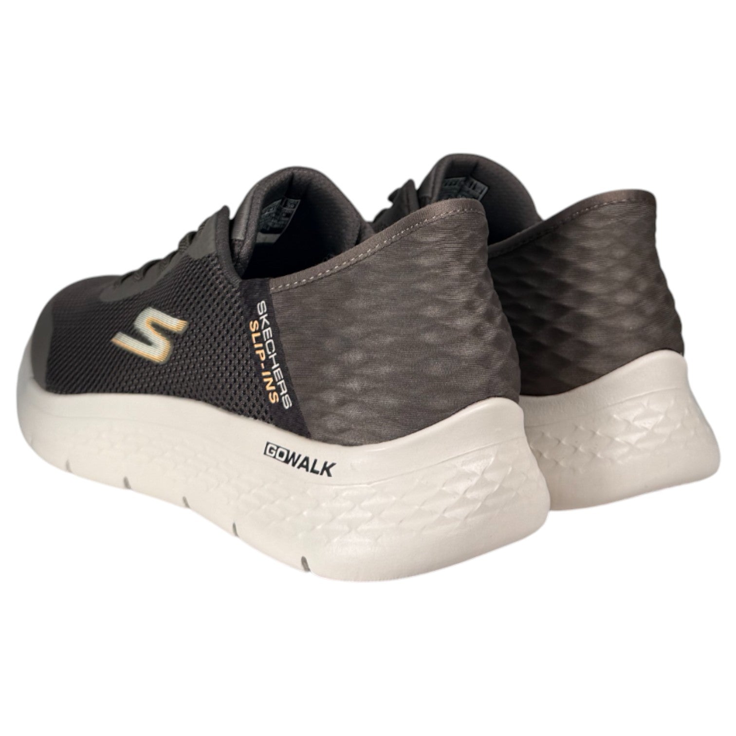 Zapatillas Skechers Slip-ins GO WALK Flex - Hands Up 216324 Marrón - imagen 4