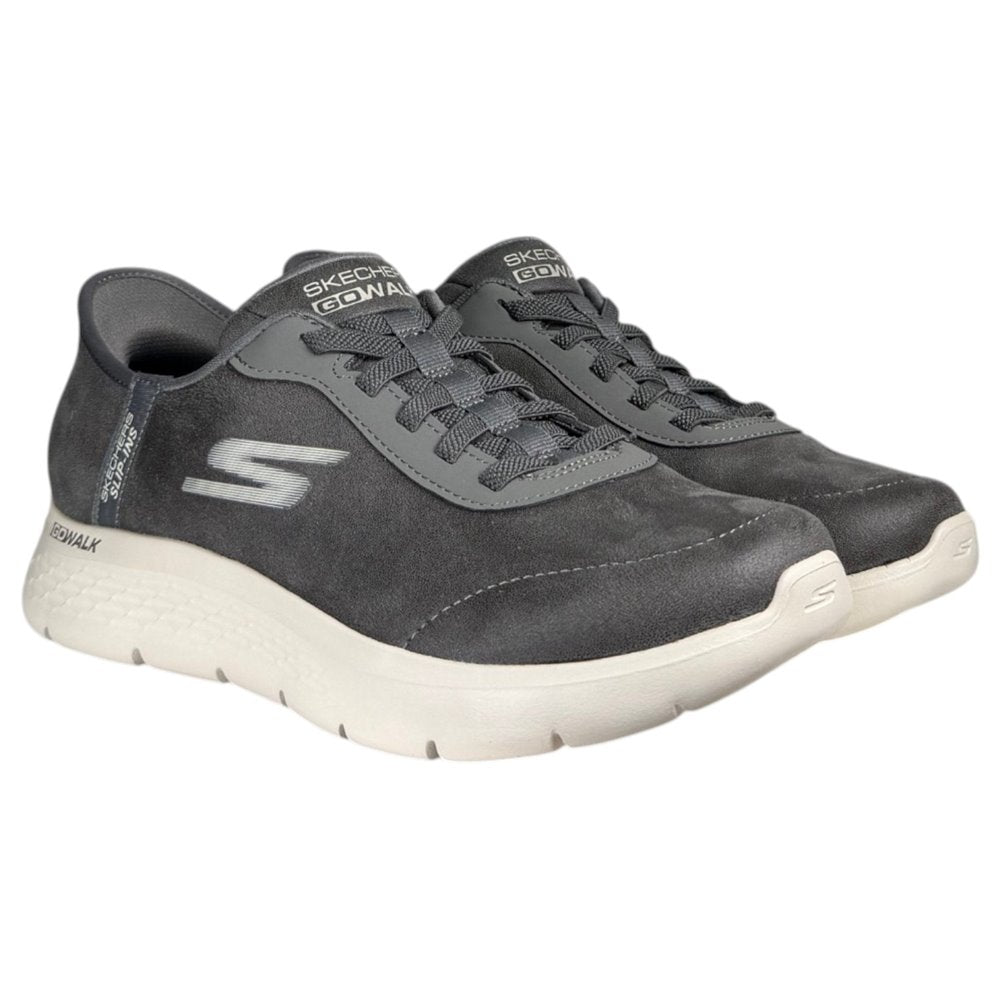 Zapatillas Skechers Slip-ins: GO WALK Flex - Smooth Motion 216326 Gris - imagen 4