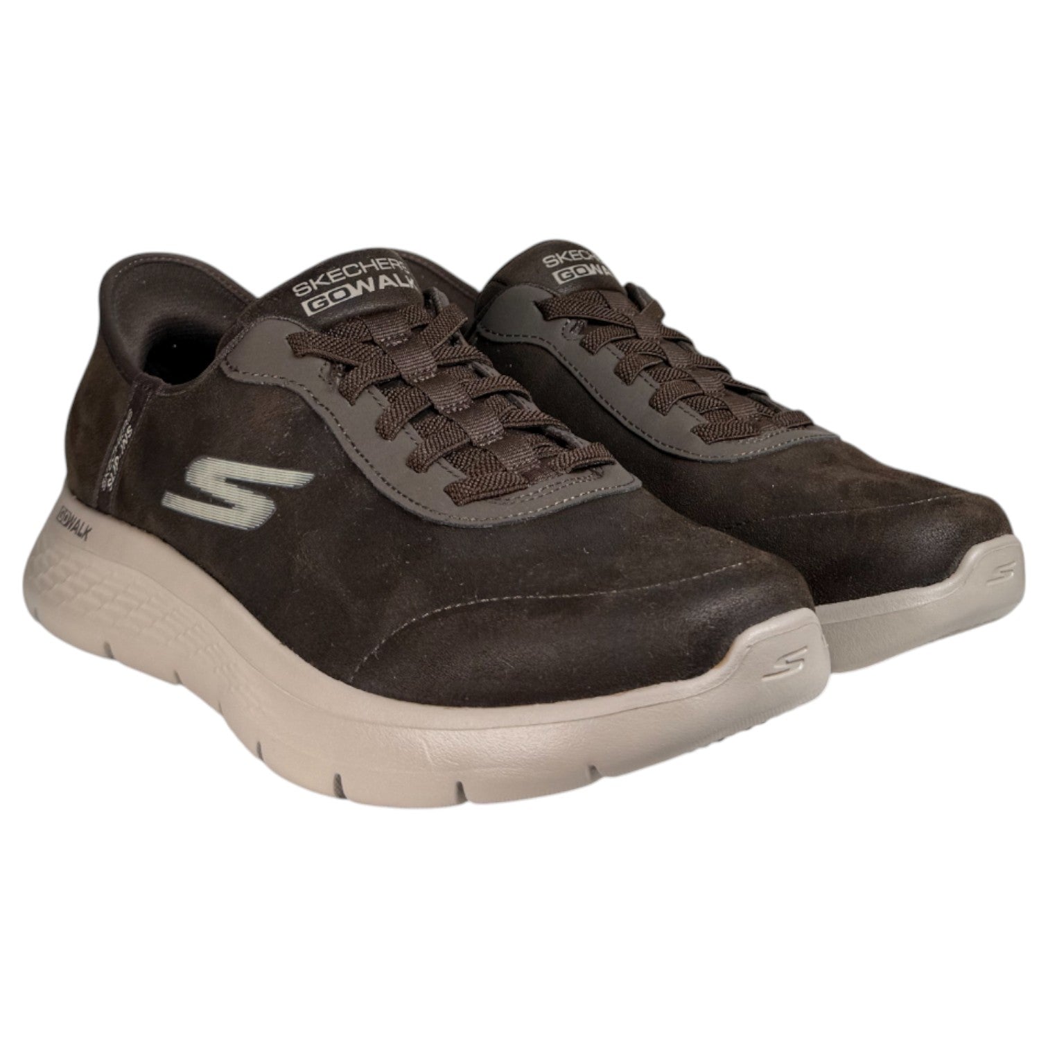 Zapatillas Skechers Slip-ins: GO WALK Flex - Smooth Motion 216326 Marrón - imagen 2