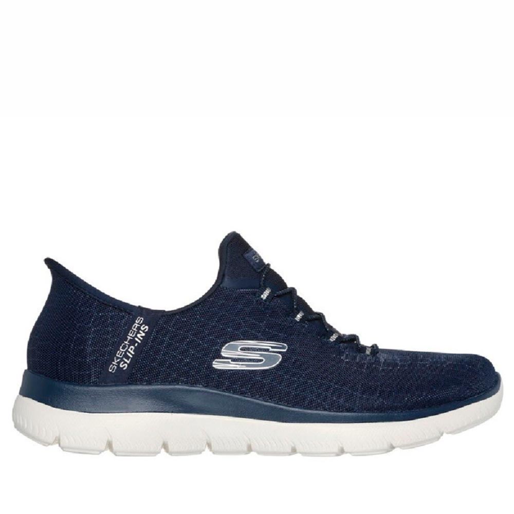 Zapatillas Skechers Slip-ins Summits - Classy Night 150128 Marino Plata - imagen 1