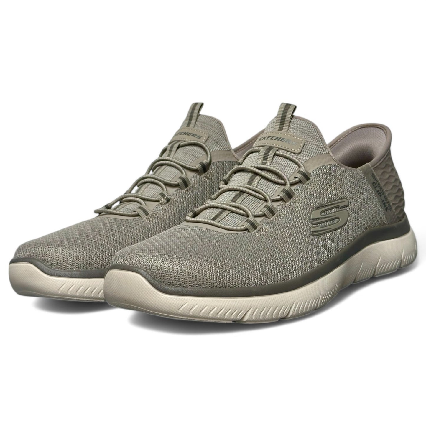 Zapatillas Skechers Slip-ins: Summits - High Range 232457 Taupe - imagen 8