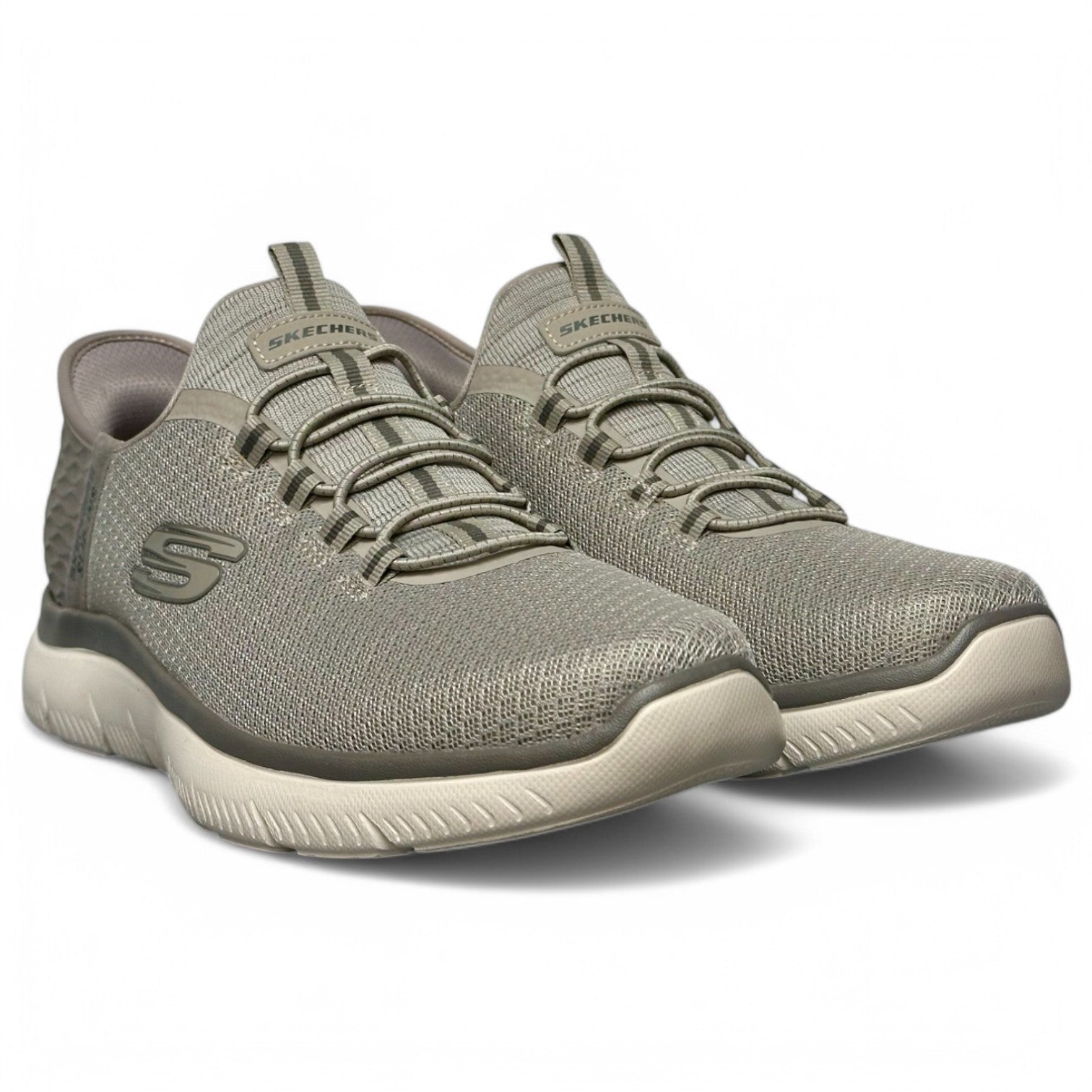 Zapatillas Skechers Slip-ins: Summits - High Range 232457 Taupe - imagen 7