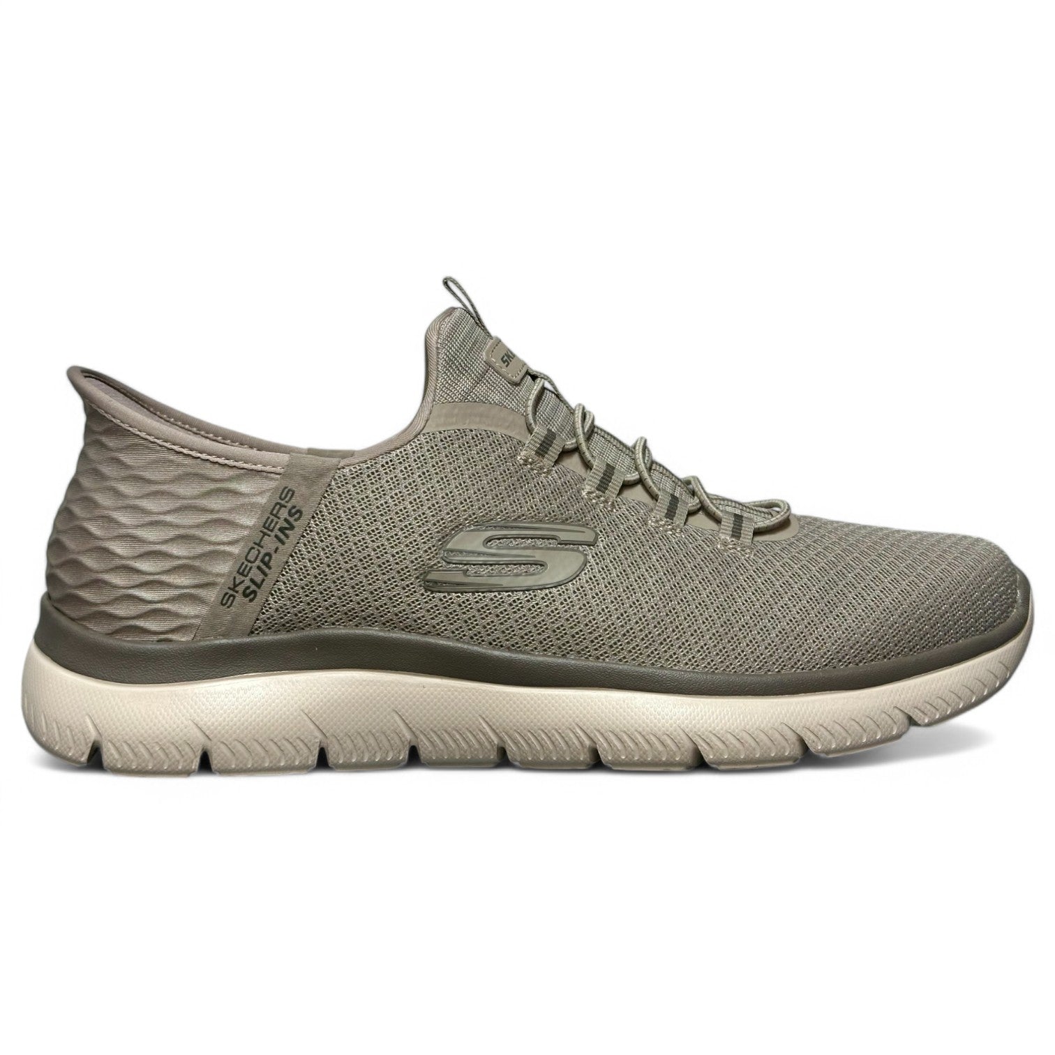 Zapatillas Skechers Slip-ins: Summits - High Range 232457 Taupe - imagen 6