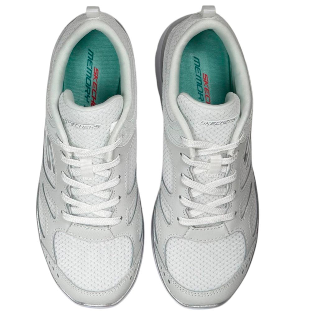 Zapatillas Skechers Summits - Suited 12982 Blanco - imagen 3