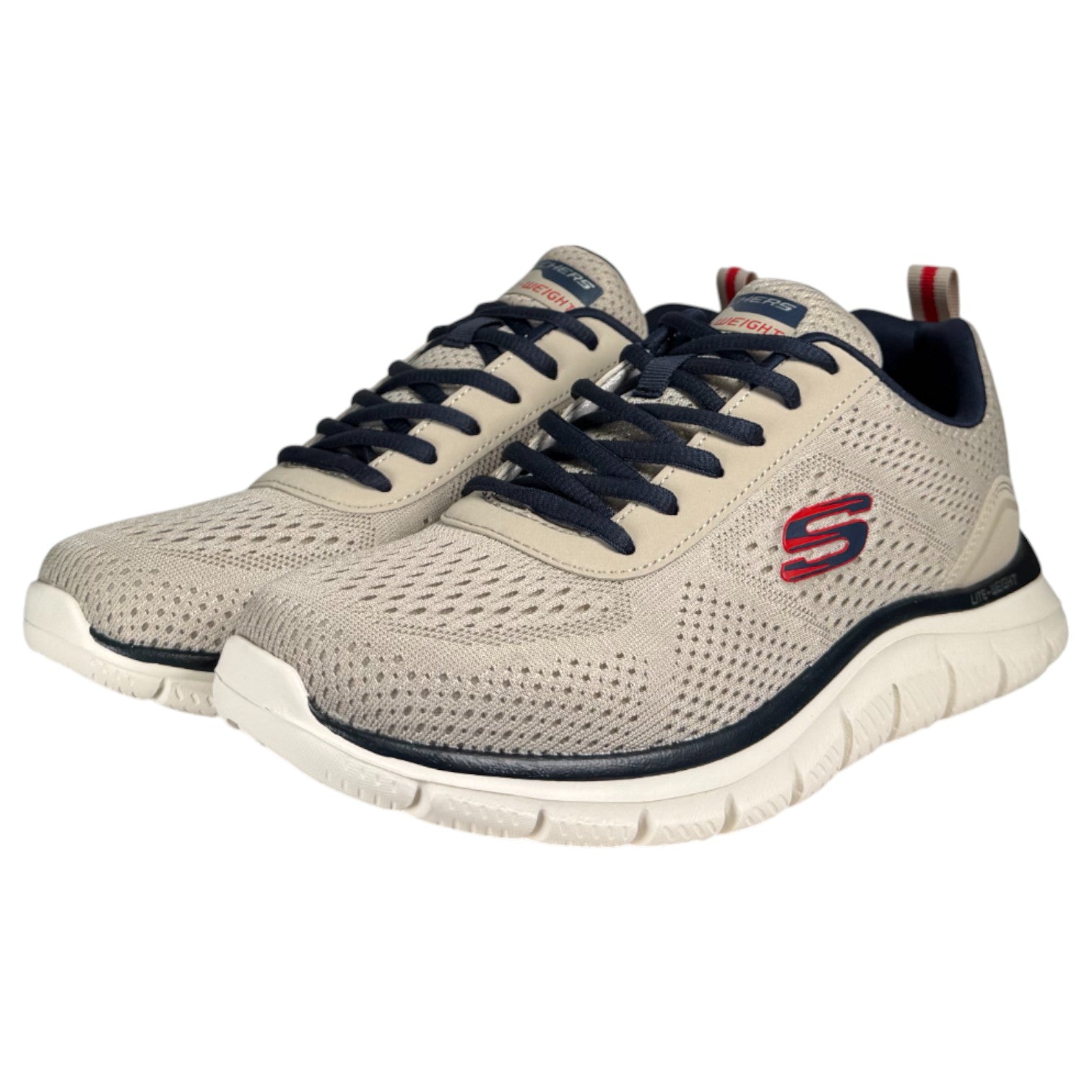 Zapatillas Skechers Track - Leshur 232758 Taupe Marino - imagen 5