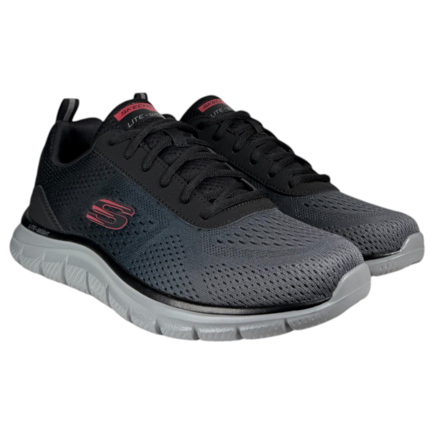 Zapatillas Skechers Track Ripkent 232399 Negro Rojo - imagen 2