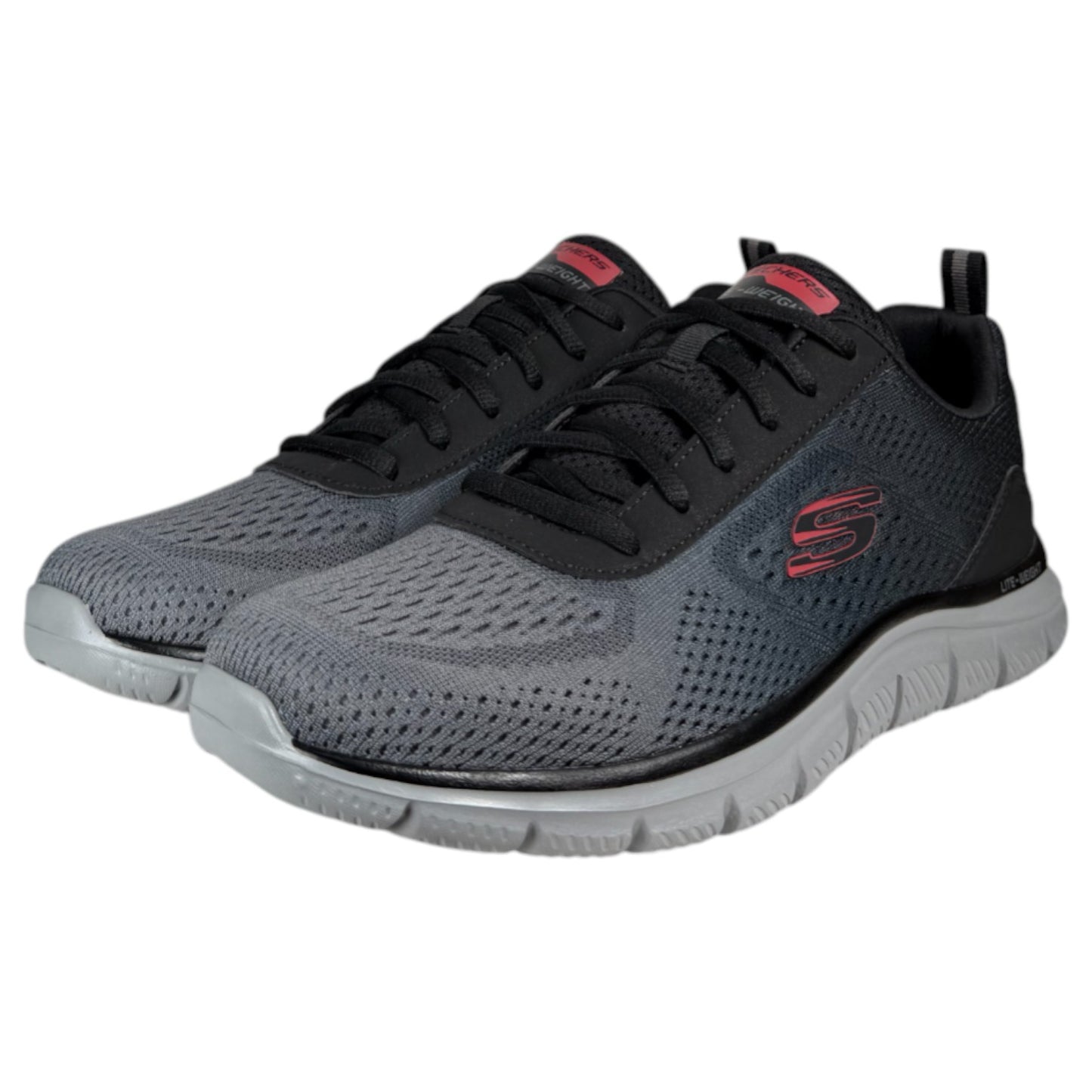 Zapatillas Skechers Track Ripkent 232399 Negro Rojo - imagen 3