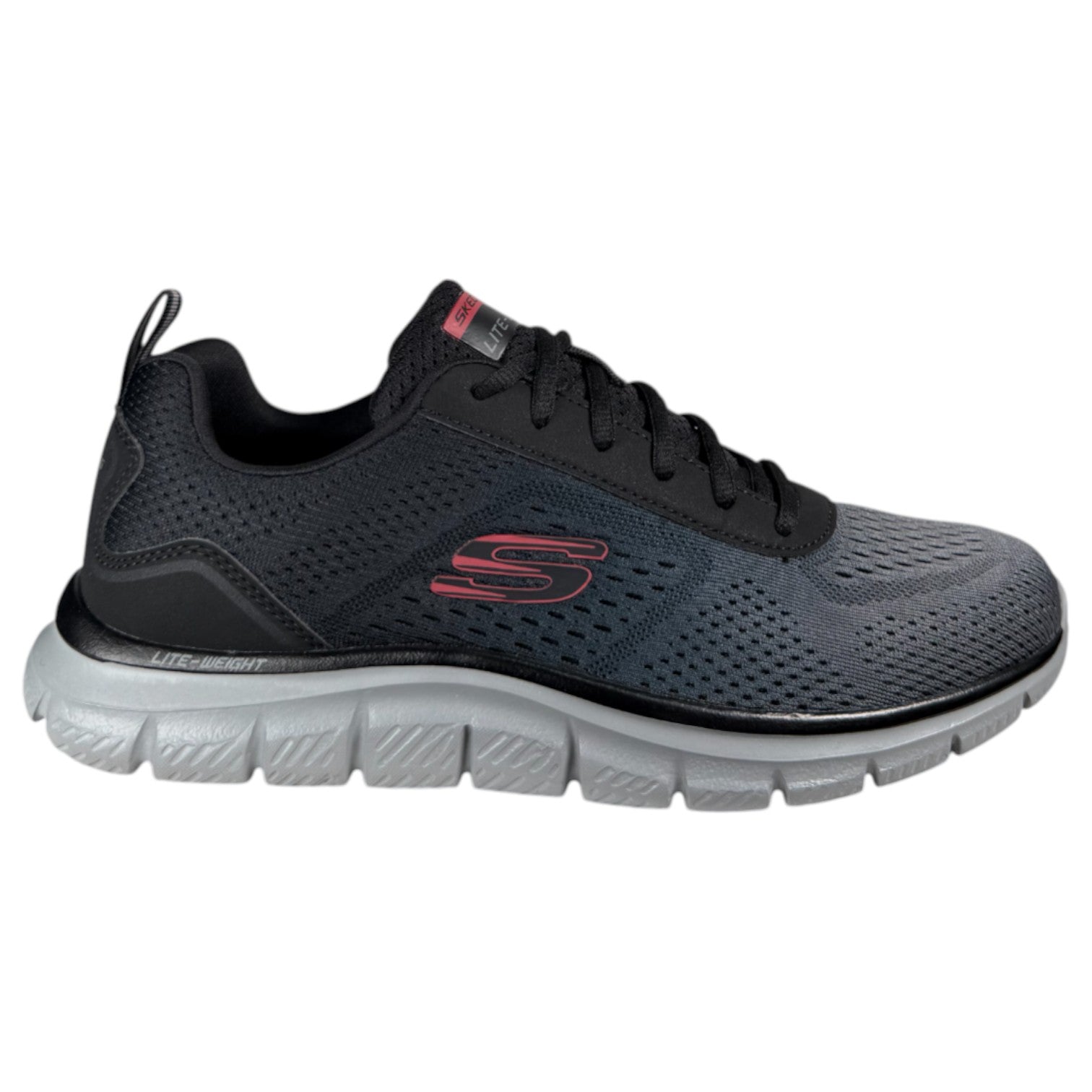 Zapatillas Skechers Track Ripkent 232399 Negro Rojo - imagen 1