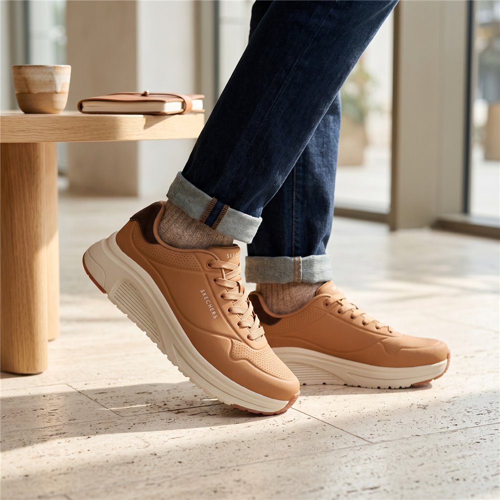 Zapatillas Skechers UNO Lite 2 183530 Camel - imagen 2
