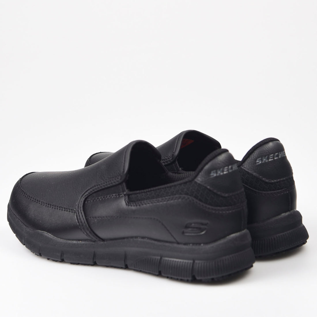 Zapatillas Skechers Work Relaxed Fit 77236EC Negro - imagen 4