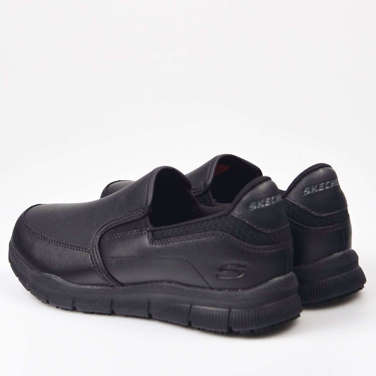 Zapatillas Skechers Work Relaxed Fit 77236EC Negro - imagen 4