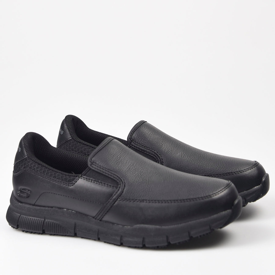 Zapatillas Skechers Work Relaxed Fit 77236EC Negro - imagen 2