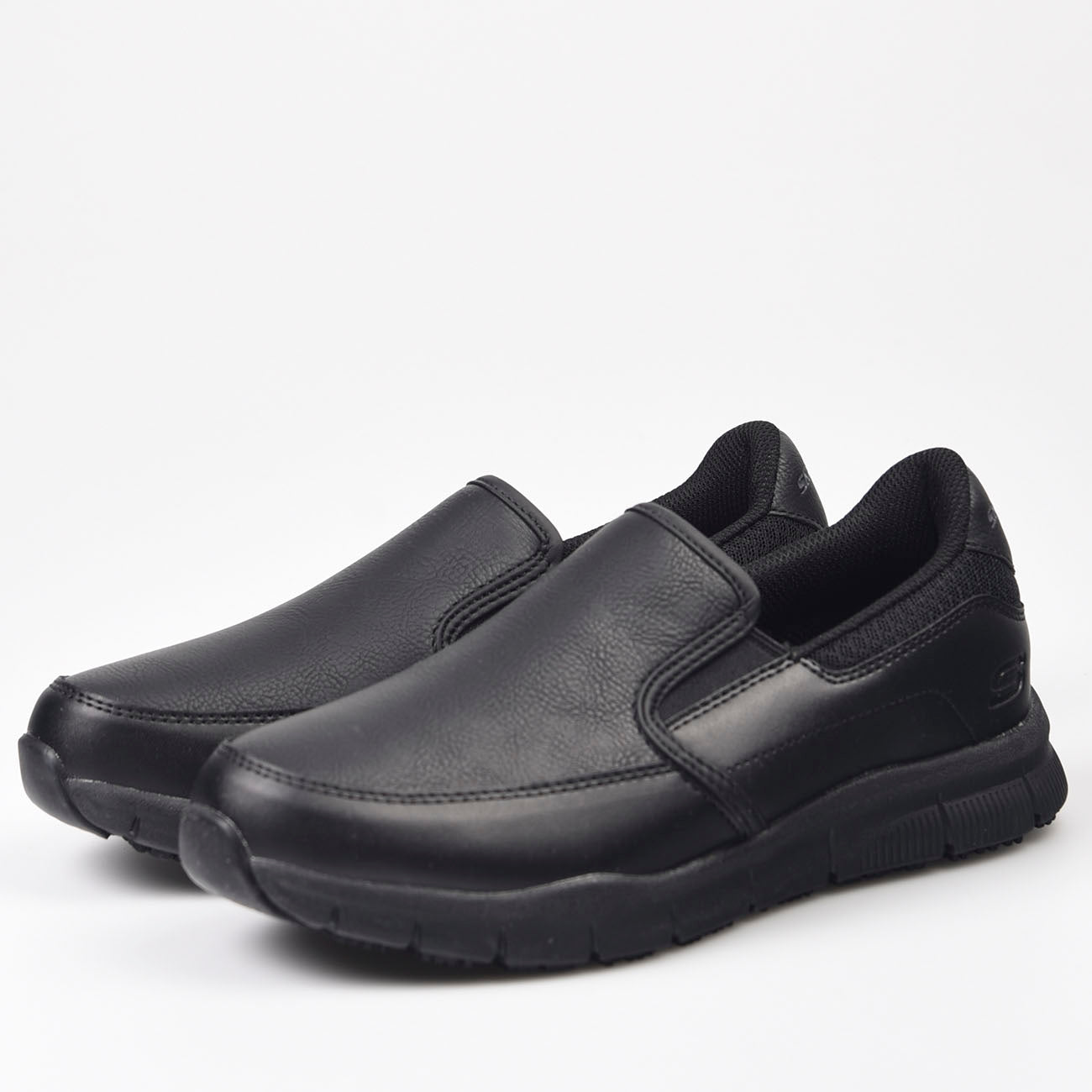 Zapatillas Skechers Work Relaxed Fit 77236EC Negro - imagen 3