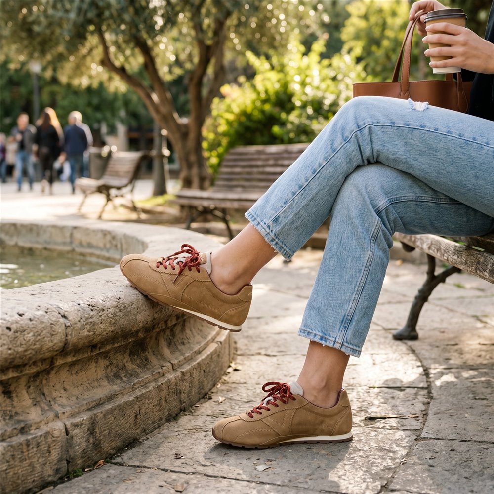 Zapatillas Victoria Aster Serraje 1159100 Camel - imagen 2