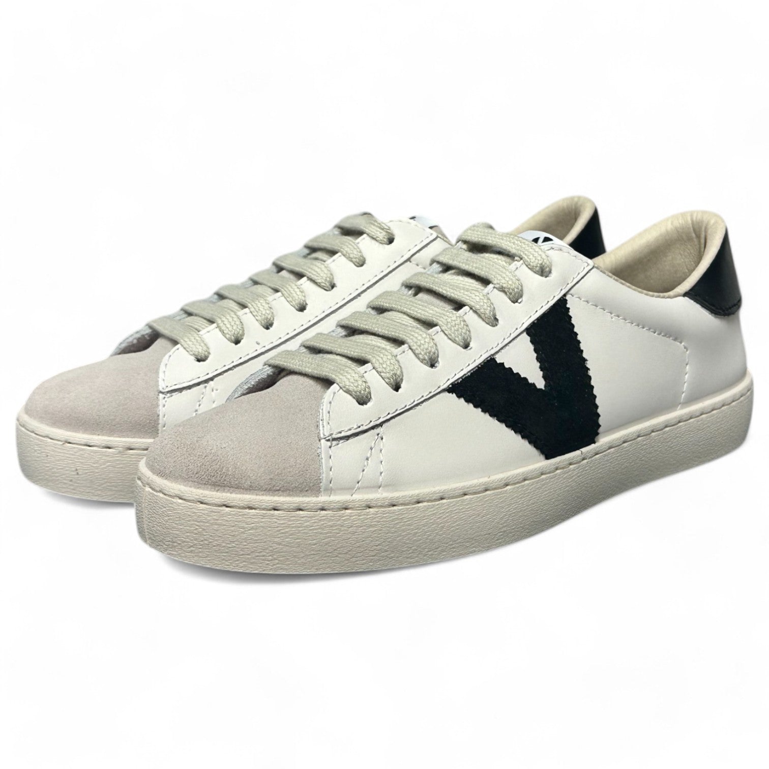 Zapatillas Victoria Berlín Piel & Serraje 1126142 Negro - imagen 4
