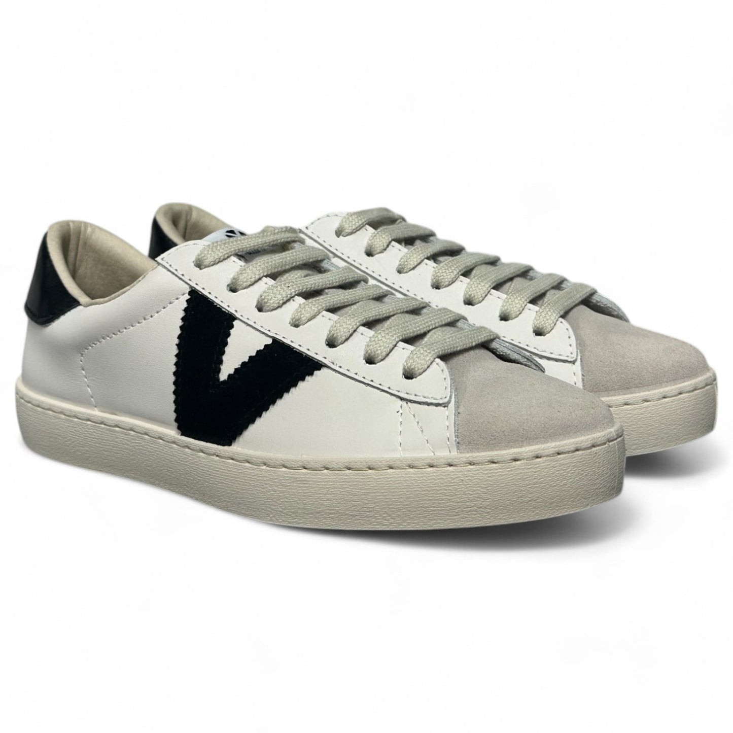 Zapatillas Victoria Berlín Piel & Serraje 1126142 Negro - imagen 3