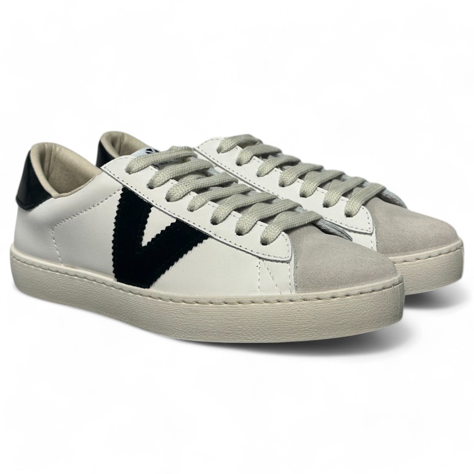 Zapatillas Victoria Berlín Piel & Serraje 1126142 Negro - imagen 3