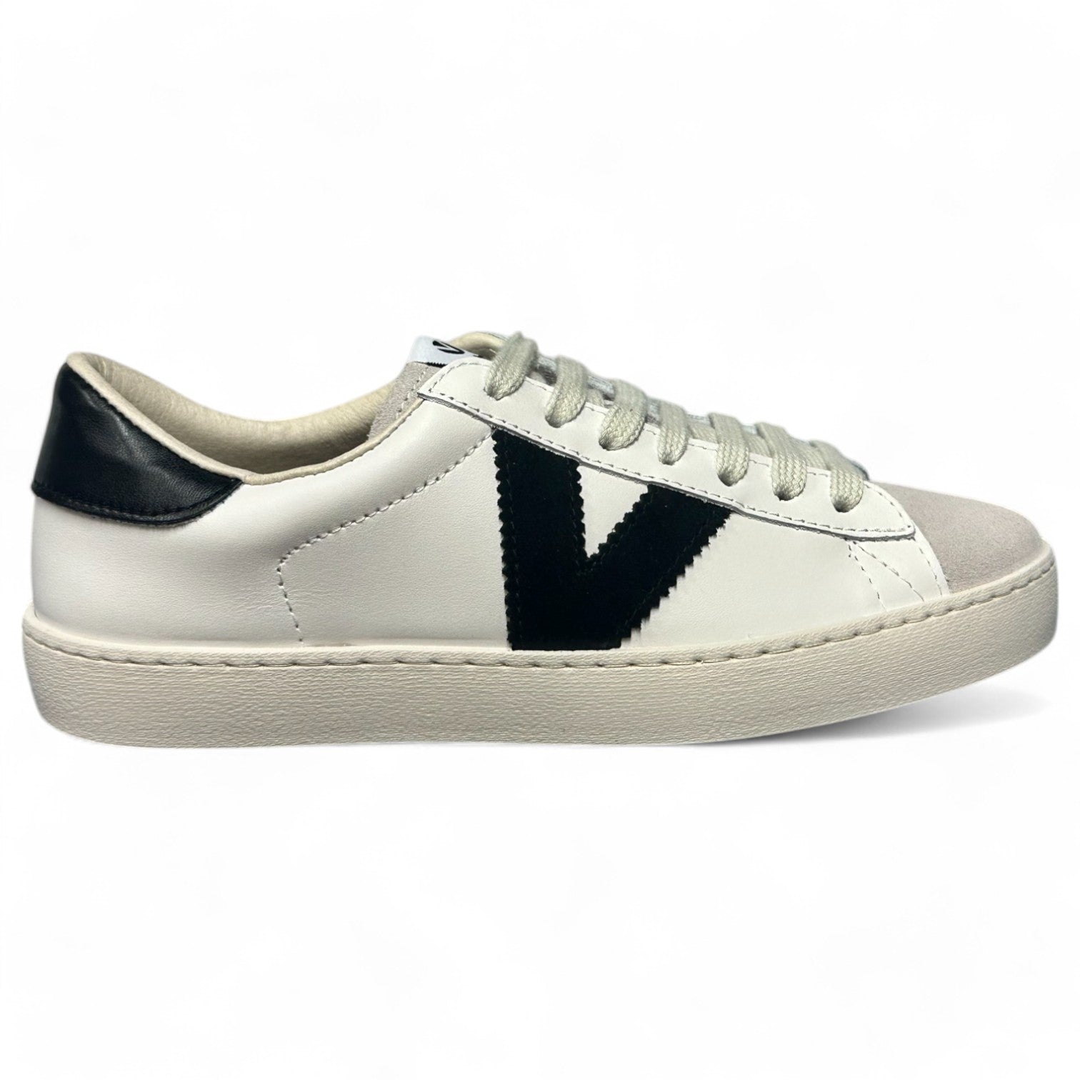 Zapatillas Victoria Berlín Piel & Serraje 1126142 Negro - imagen 1