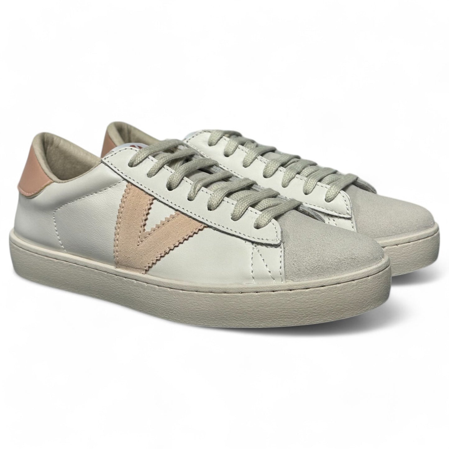 Zapatillas Victoria Berlín Piel & Serraje 1126142 Pomelo - imagen 3