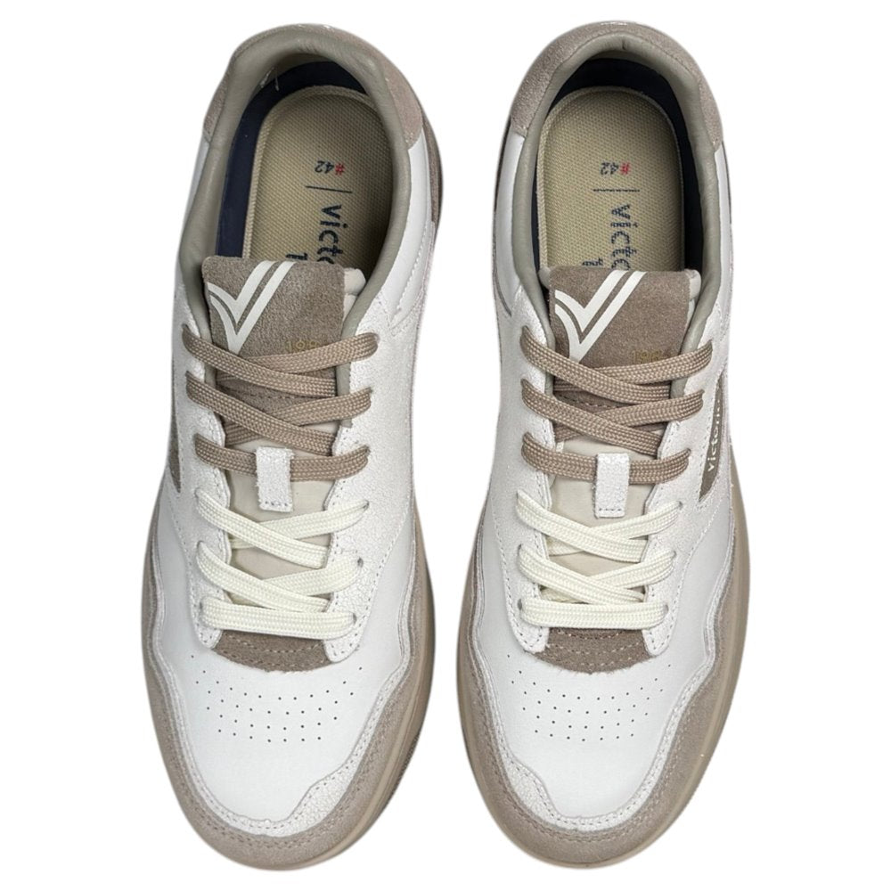 Zapatillas Victoria C80 - Casual 8800130 Crema