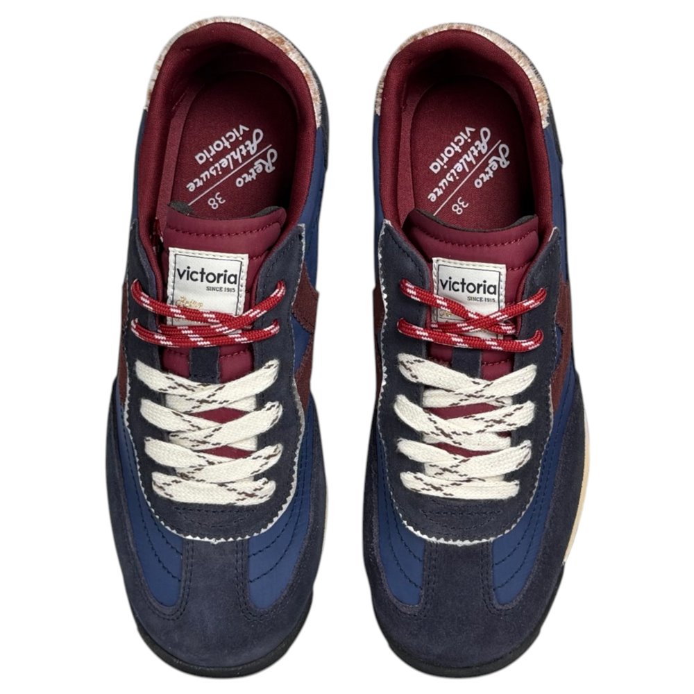 Zapatillas Victoria Saturno Nylon & Serraje 1158115 Marino