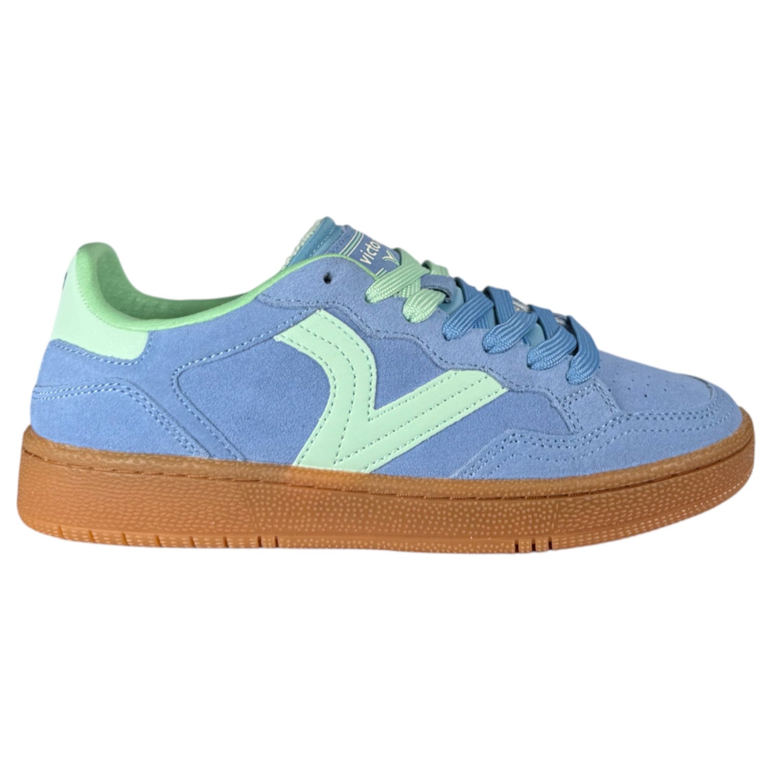 Zapatillas Victoria Smash Suede 8806116 Celeste - imagen 1