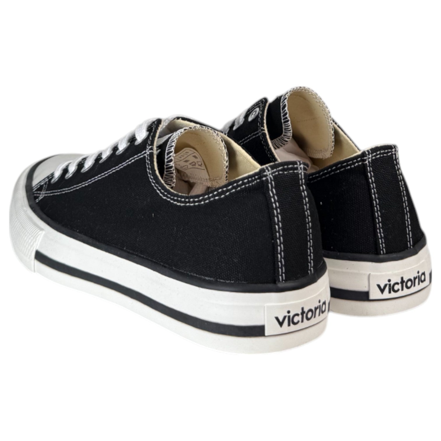 Zapatillas Victoria Tribu Basket 106550 Negro - imagen 4