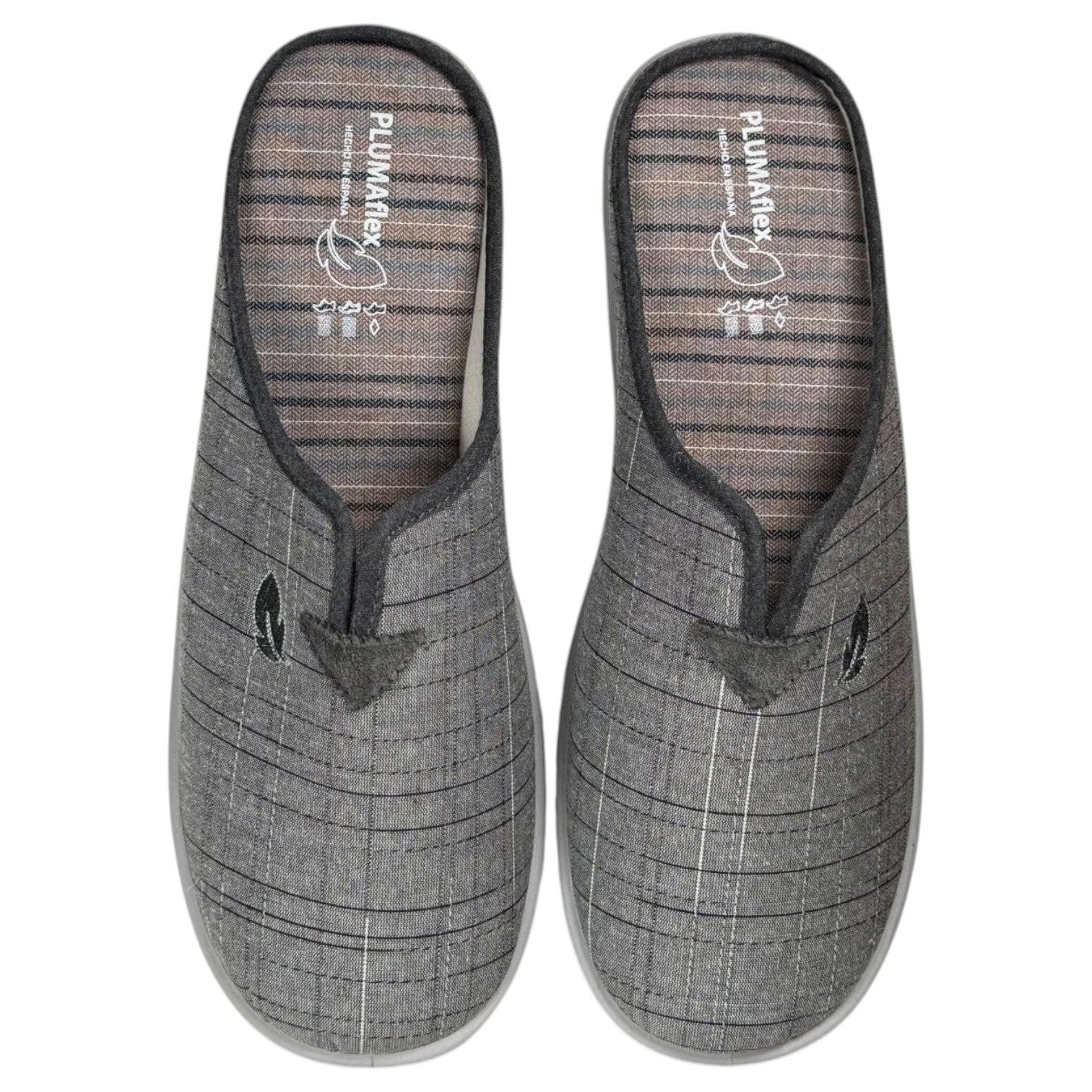 Zapatilllas de Casa Plumaflex 12336 Gris - imagen 1