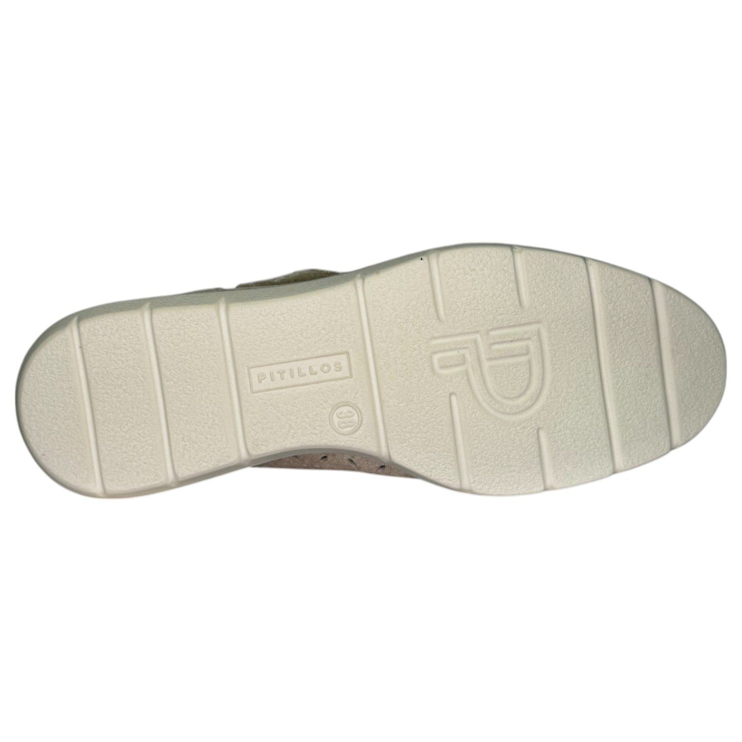 Zapatillos Pitillos Mercedita Troquelada 10334 Oro - imagen 7