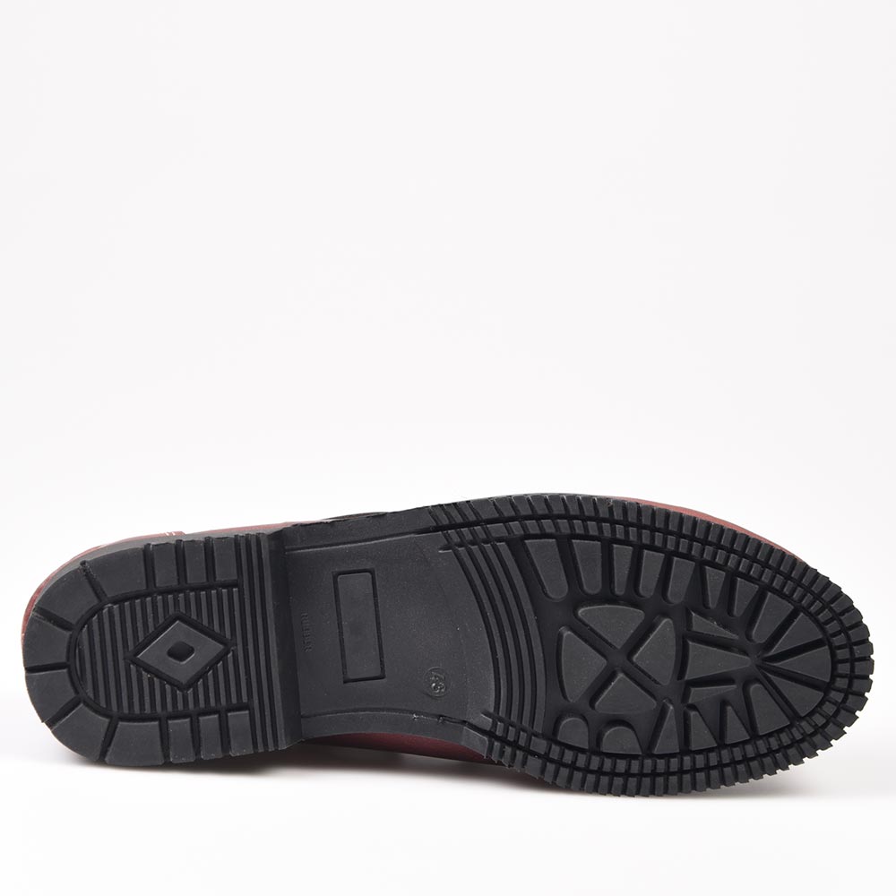 Zapatos Apache La Valenciana Antifaz Burdeos - imagen 5
