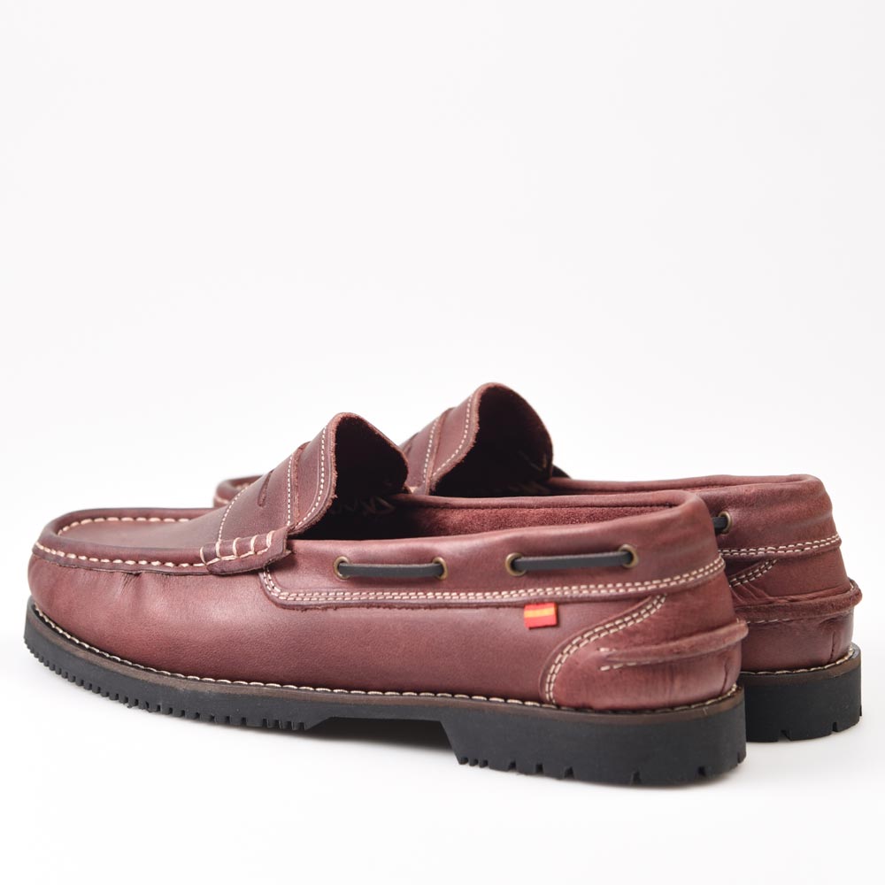 Zapatos Apache La Valenciana Antifaz Burdeos - imagen 4
