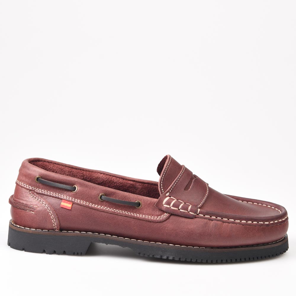 Zapatos Apache La Valenciana Antifaz Burdeos - imagen 1