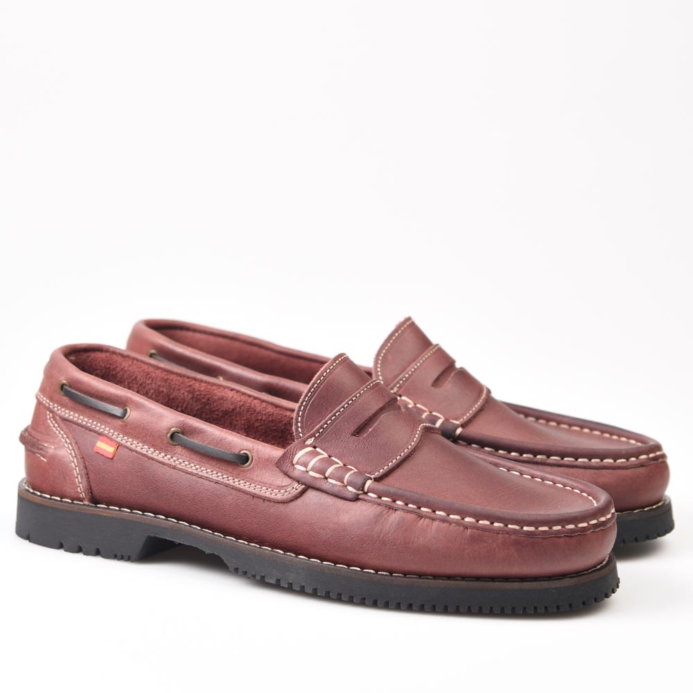 Zapatos Apache La Valenciana Antifaz Burdeos - imagen 2