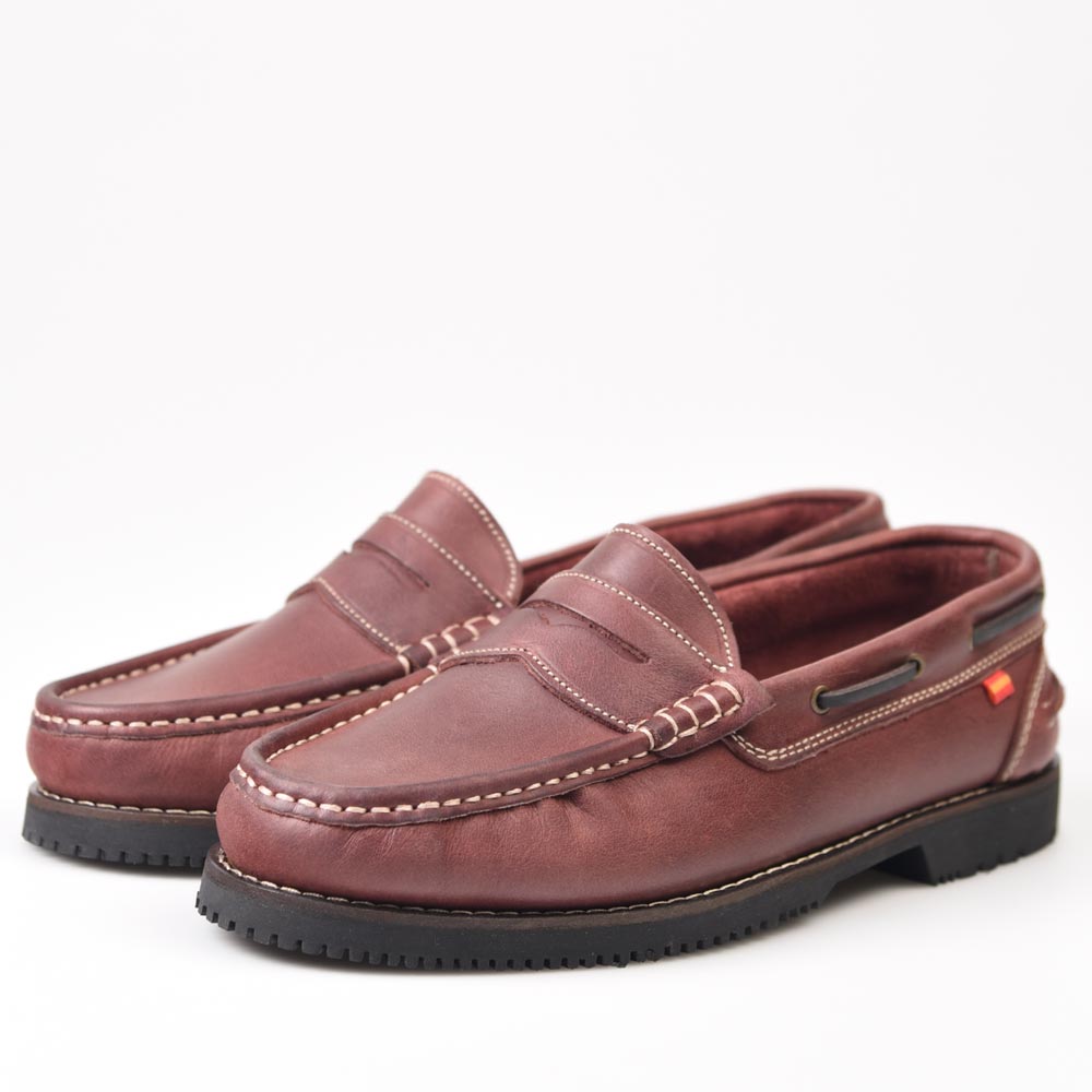 Zapatos Apache La Valenciana Antifaz Burdeos - imagen 3