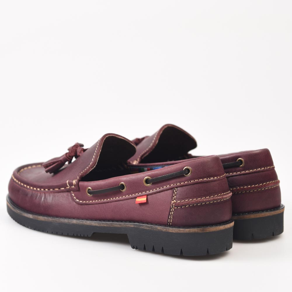 Zapatos Apache La Valenciana Cayetano Burdeos - imagen 7