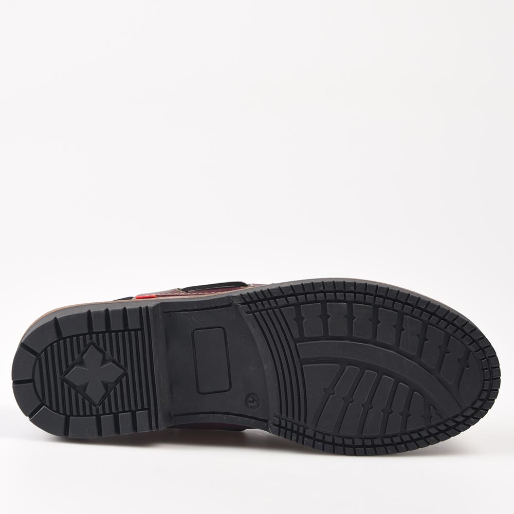 Zapatos Apache La Valenciana Cayetano Burdeos - imagen 8