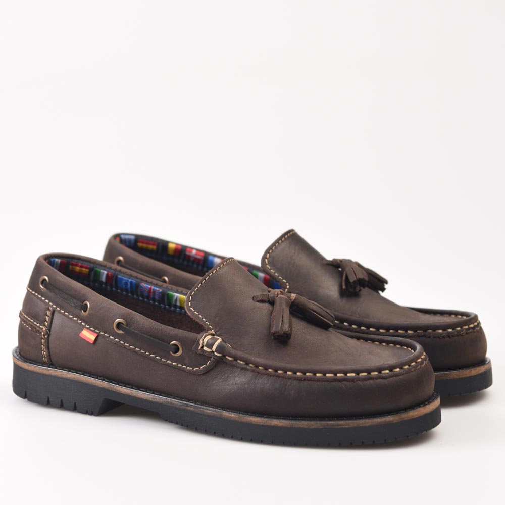Zapatos Apache La Valenciana Cayetano Marrón - imagen 3