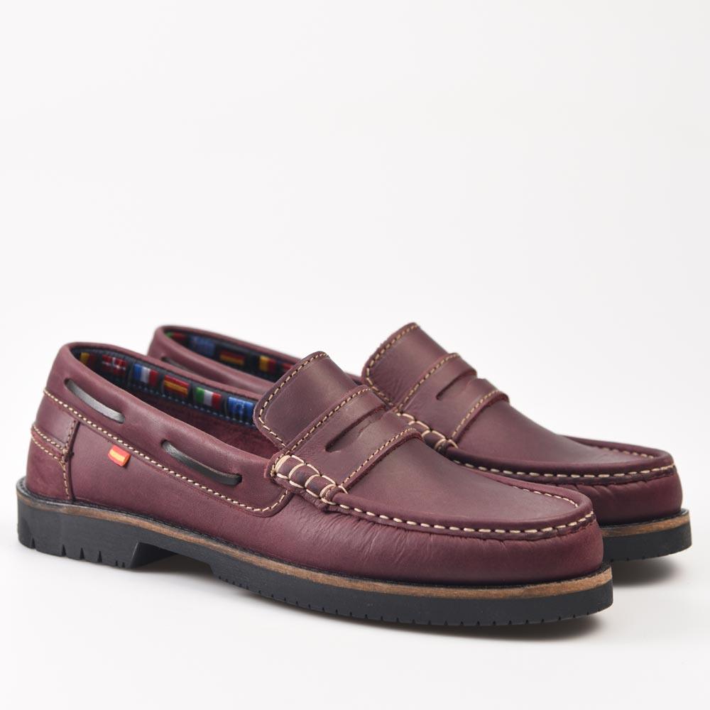 Zapatos Apache La Valenciana Matteo Burdeos - imagen 3