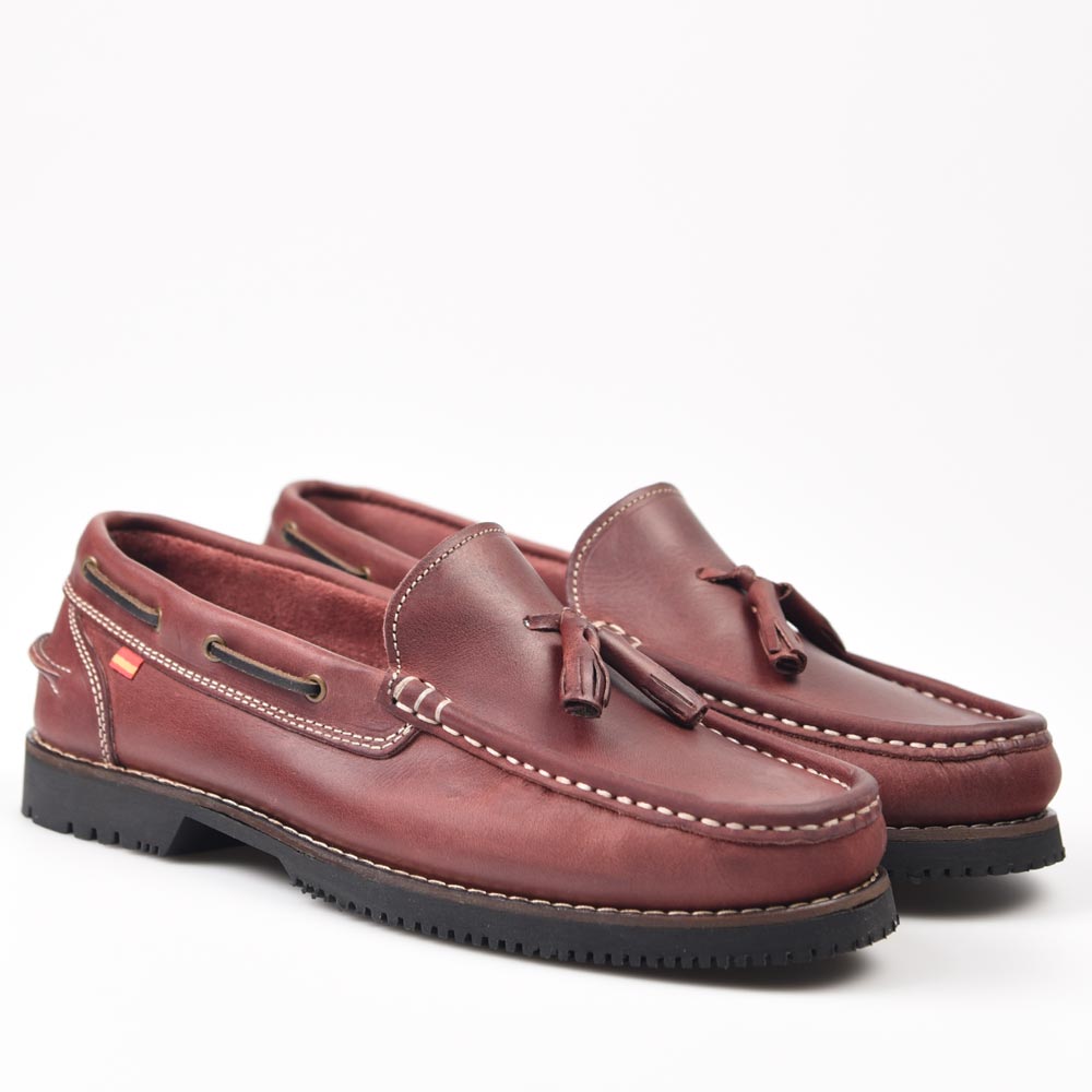 Zapatos Apache La Valenciana Montijo Burdeos - imagen 3