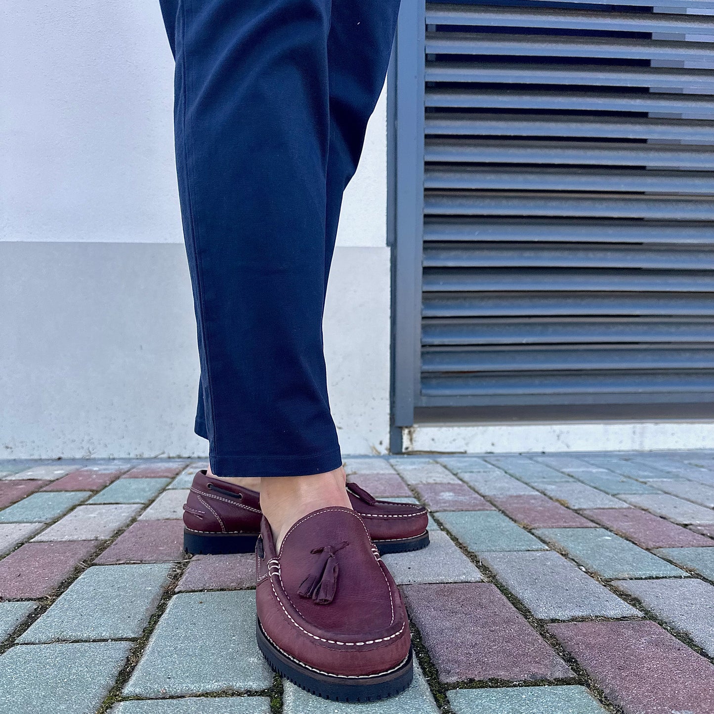 Zapatos Apache La Valenciana Montijo Burdeos - imagen 2