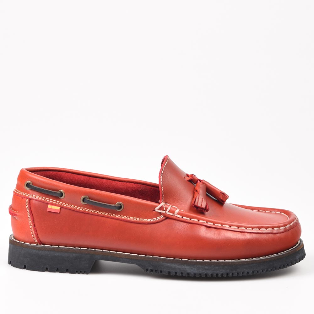 Zapatos Apache La Valenciana Montijo Rojo - imagen 1