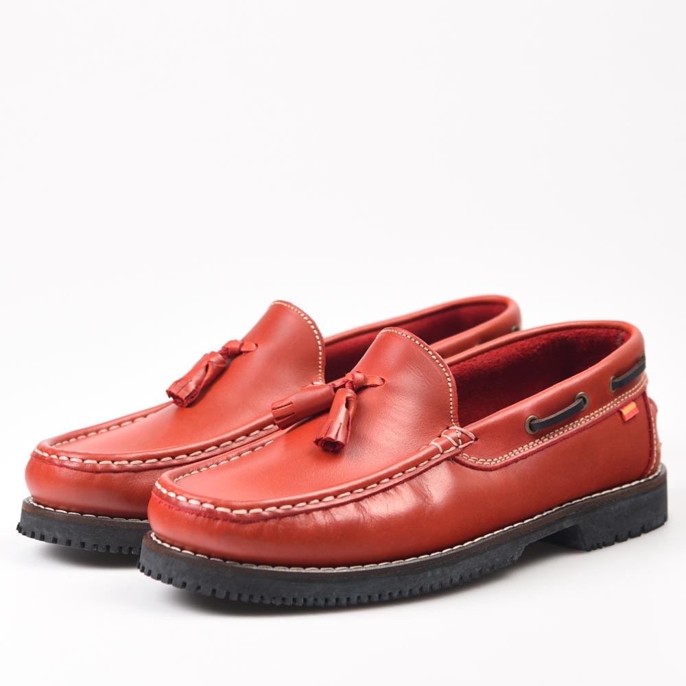 Zapatos Apache La Valenciana Montijo Rojo - imagen 3